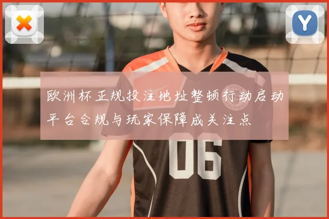 欧洲杯正规投注地址整顿行动启动平台合规与玩家保障成关注点